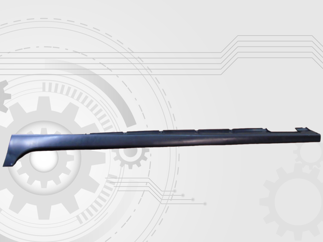 Накладка порога левая JAC 5522100U7300