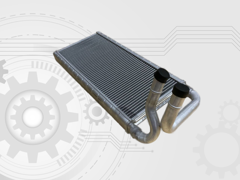Купить Радиатор отопителя салона алюминиевый JAC 8101120LE010-L32813 8101120LE010L32813