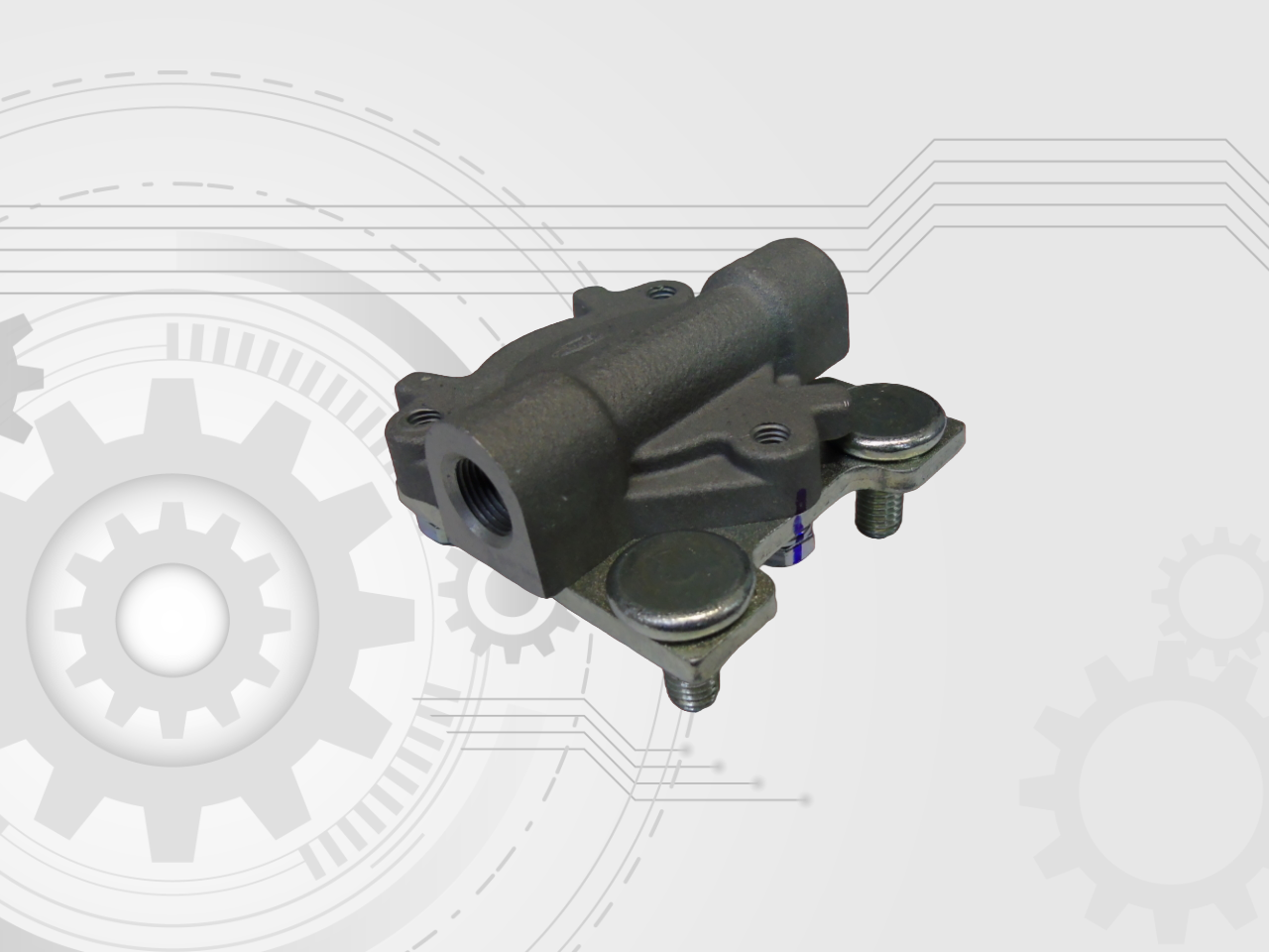 Клапан привода сцепления JAC N56 1607200LE010-1107 1607200LE0101107