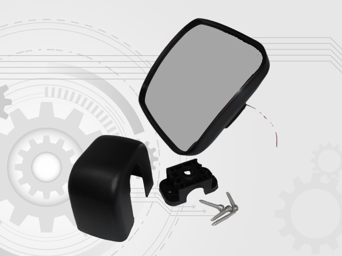 Зеркало правое малое КАМАЗ КОМПАС 9 8210200LE649-2 8210200LE6492