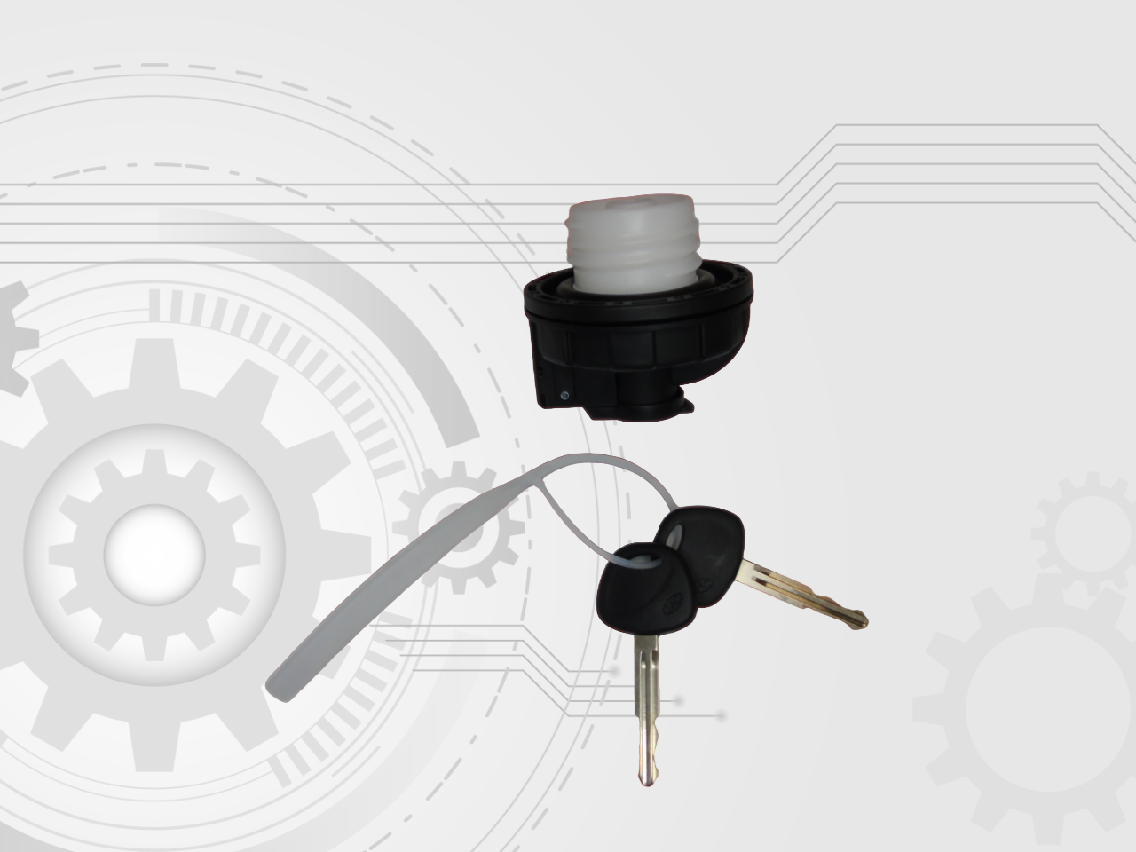 Крышка топливного бака пластиковая JAC N25 N35 1103020W5000Z