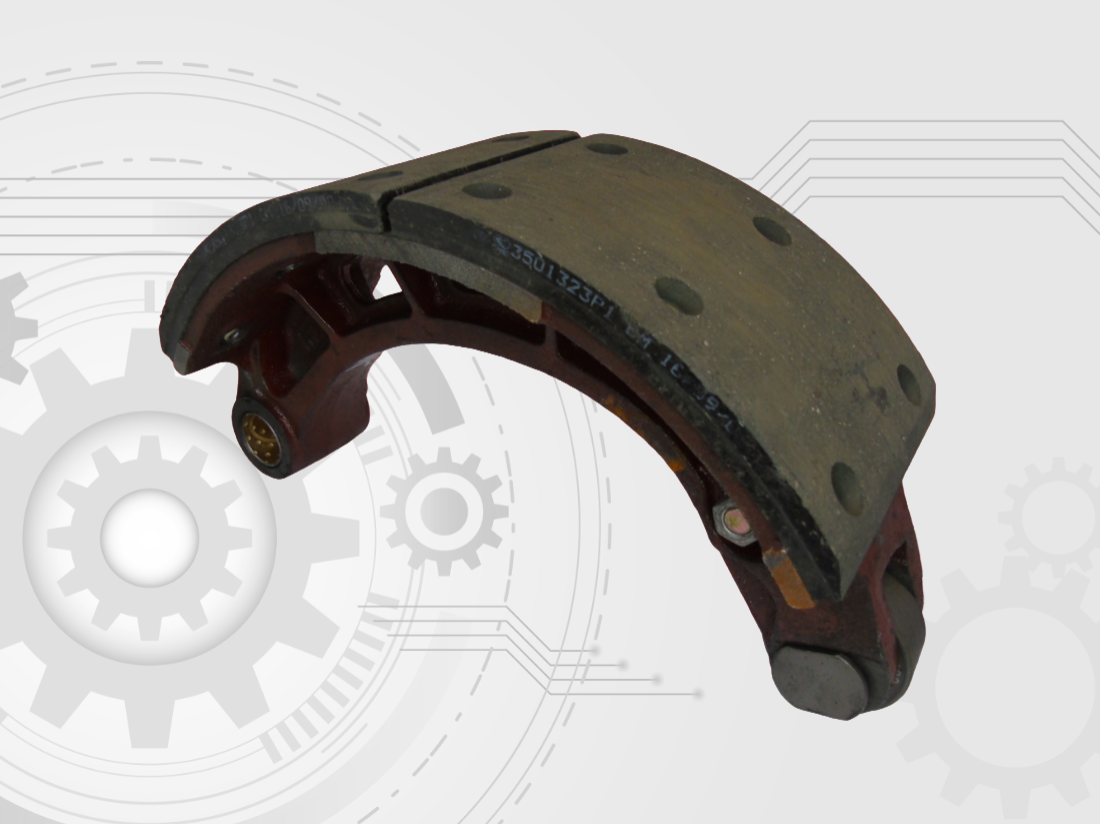 Колодка тормозная передняя КАМАЗ КОМПАС 12 3501030C10QZ-TBK 3501030C10QZTBK