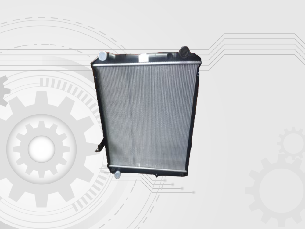 Купить Радиатор охлаждения ДВС H=640mm JAC N75 1301100LE057
