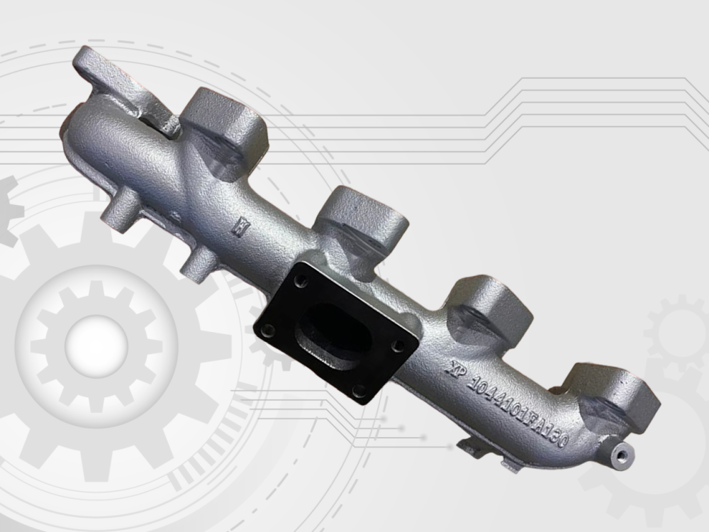 Купить Коллектор выпускной E-4 для ДВС 4DA1-2C JAC N56 1044101FA130