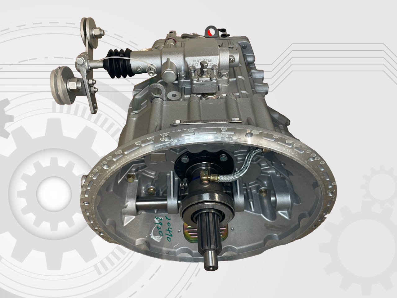 Механизм переключения передач кулиса в сборе JAC N120 6DS60T-1703010D-18 6DS60T1703010D18  6DS60T-D(S-011-G31979)-7 1701010LE700-7 1701010LE7007