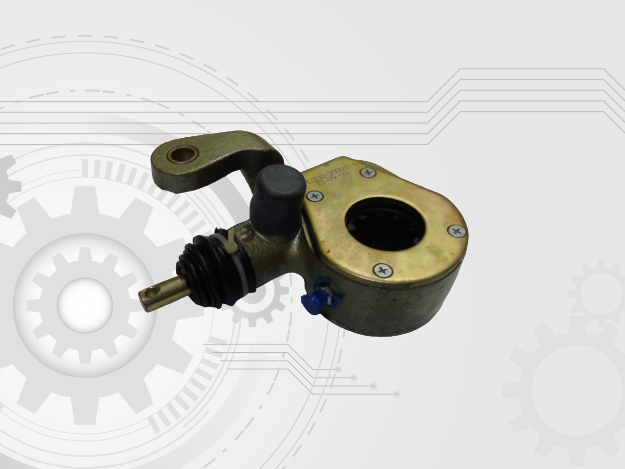 Рычаг регулировки зазора тормоза передний правый JAC N75 3519060LE030