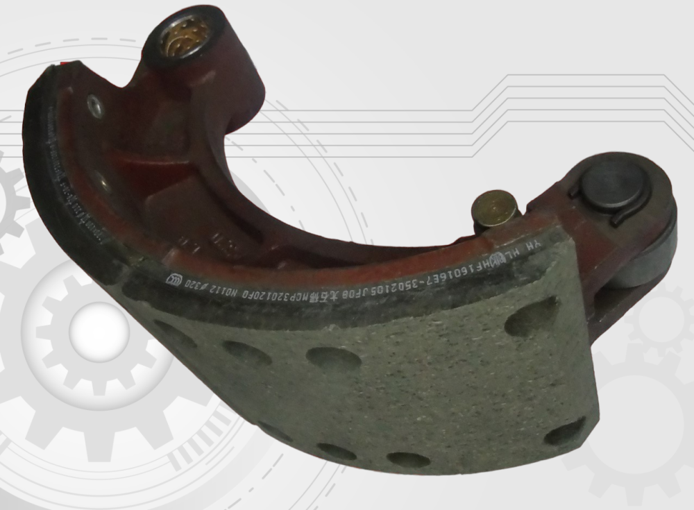 Купить Колодка тормозная передняя нижняя в сборе JAC N90 3501050LE710