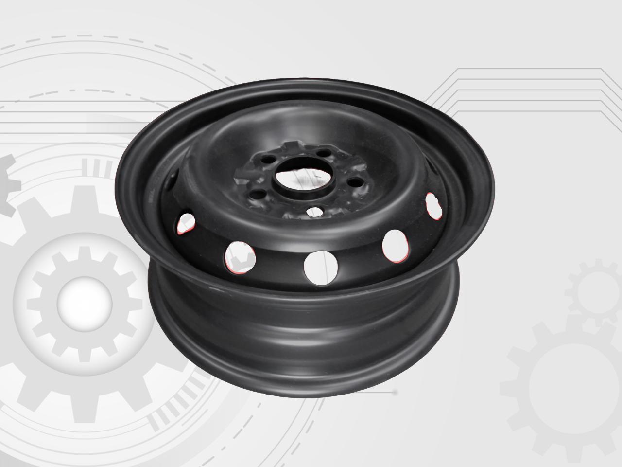 Диск колесный передний R15 JAC N25 N35 3101120W5000