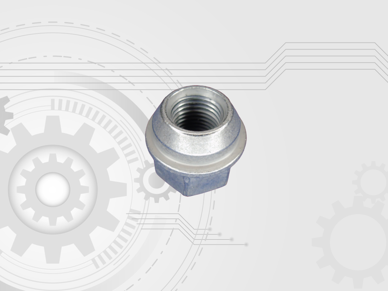 Гайка колесная JAC N25 N35 3101101W5000