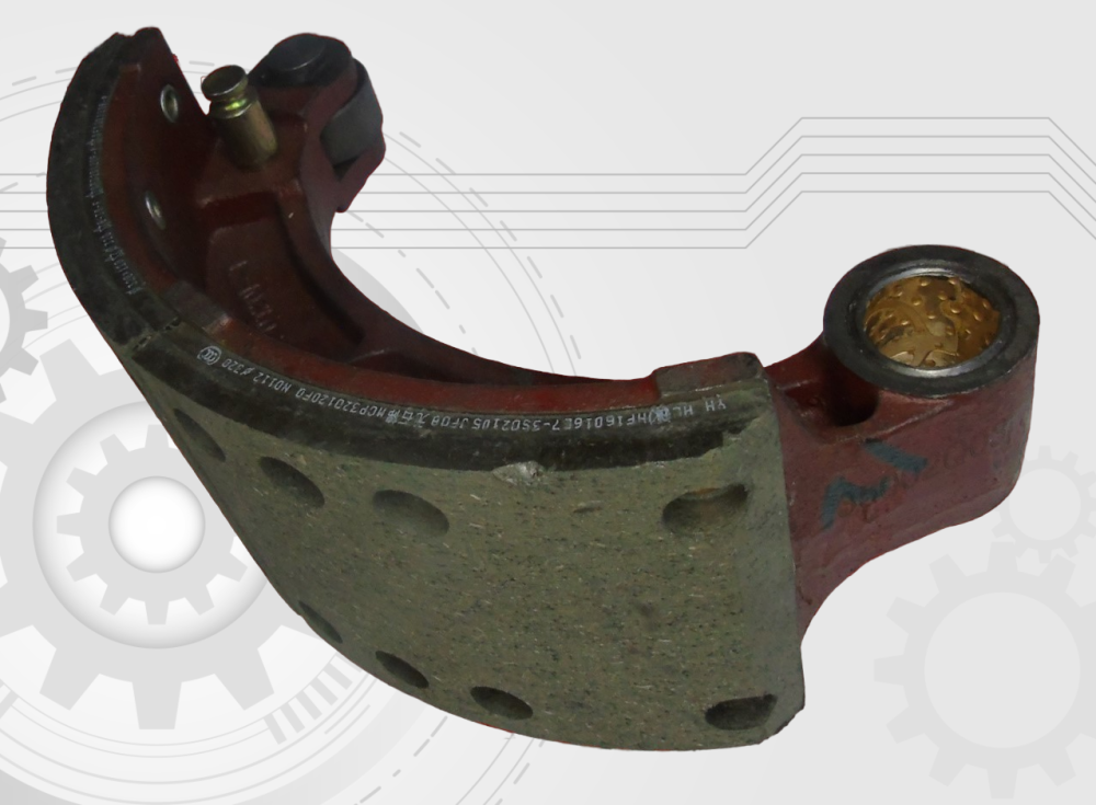 Купить Колодка тормозная передняя верхняя в сборе JAC N90 3501040LE710