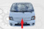 Планка декоративная на передней панели кабины JAC 5301100W5000