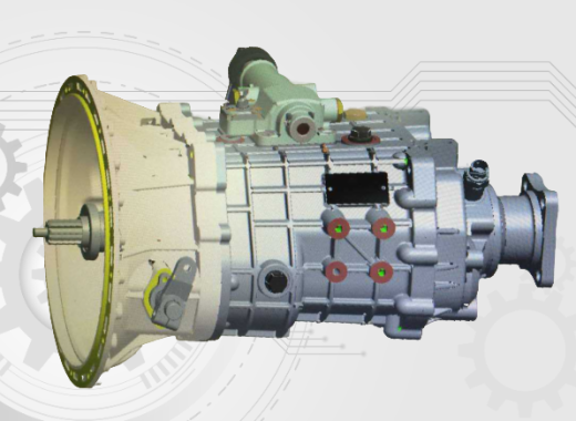 Коробка перемены передач КПП 6DS60T-D в сборе КАМАЗ КОМПАС 12 1701001LE700