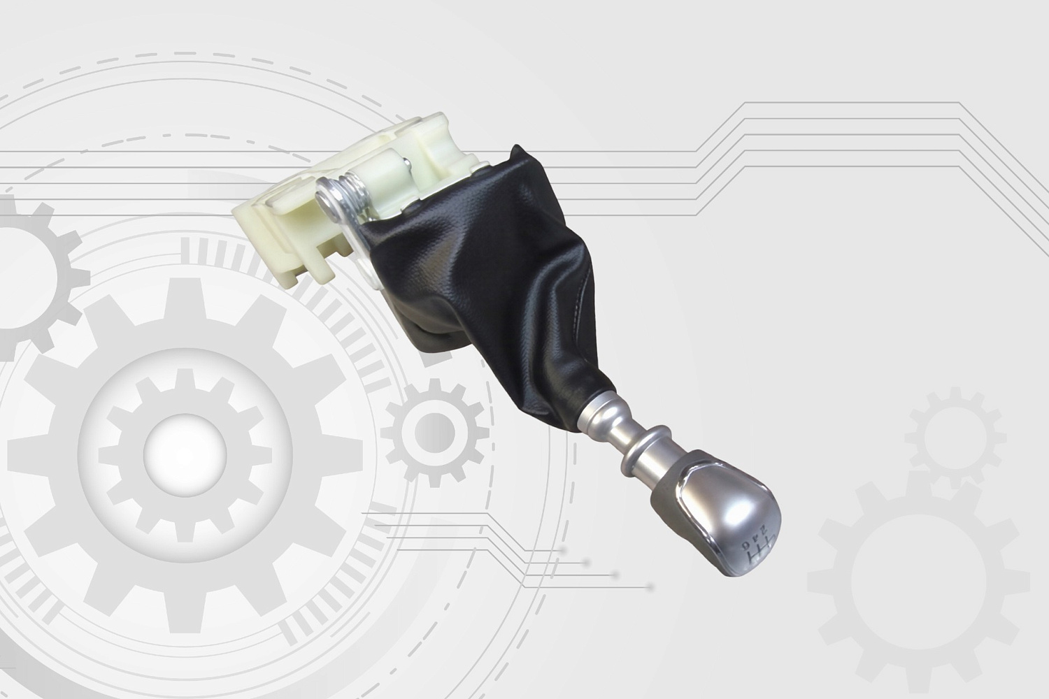 Ручка переключения передач в сборе JAC N25 N35 1703500W5030