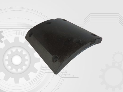 Накладка задней тормозной колодки КАМАЗ КОМПАС 12 3502.36G-105 350236G105